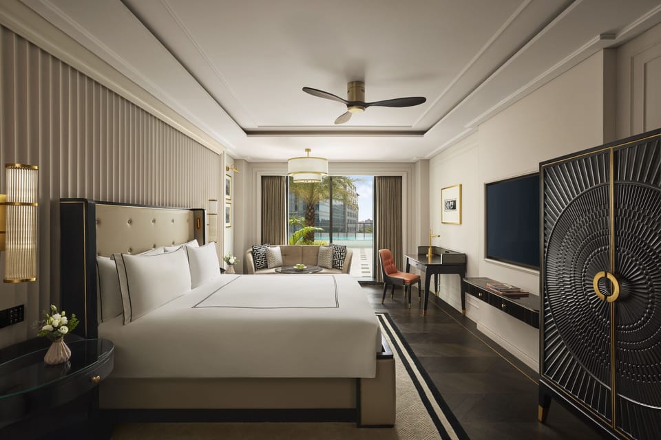 Room, 1 King Bed, Pool View | View from room