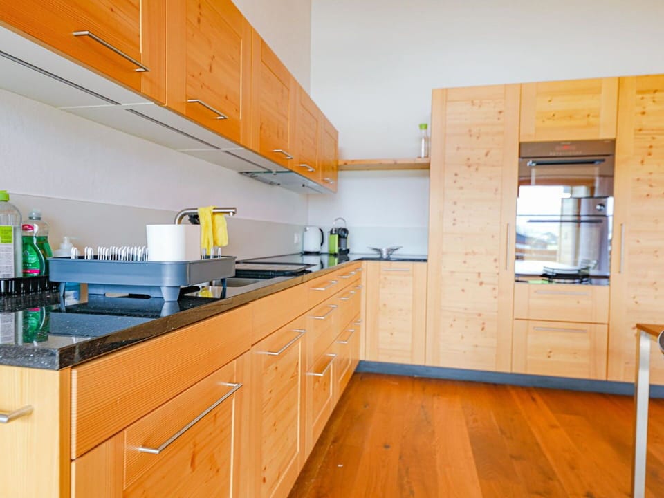 Kitchen, Flooring, Cabinetry, Countertop, Wood, Interior Design, Furniture, Floor, Kitchen Appliance, Kitchen Sink