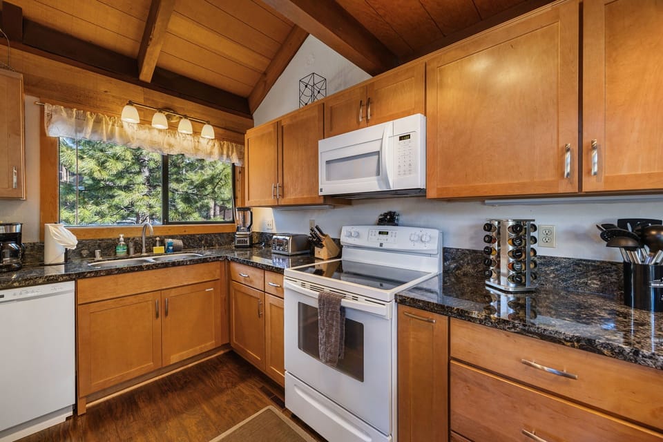 Full kitchen to use during your stay.