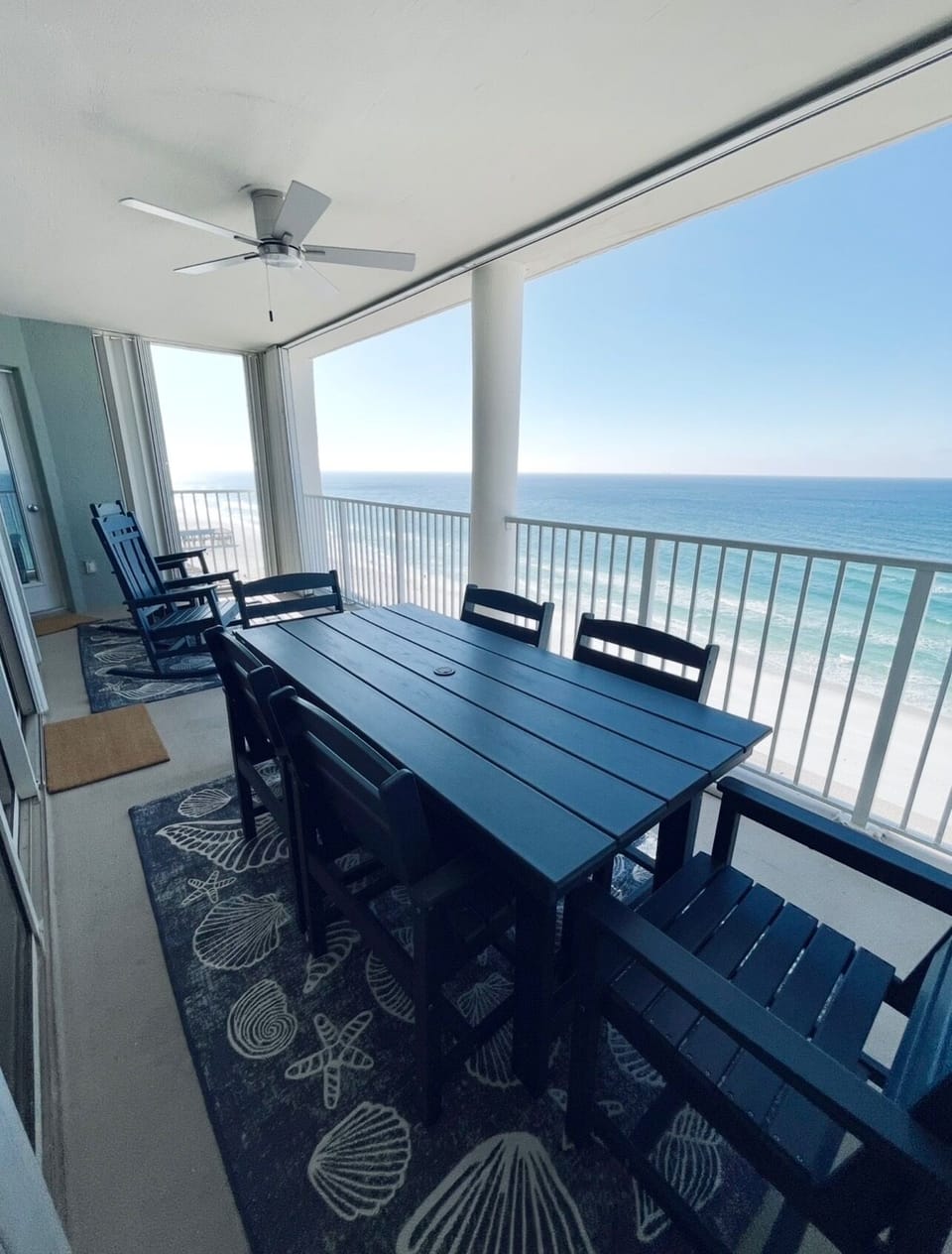 Private balcony