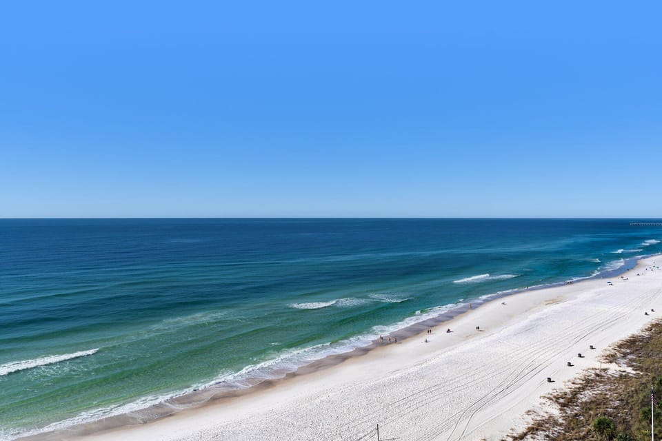 View from private balcony