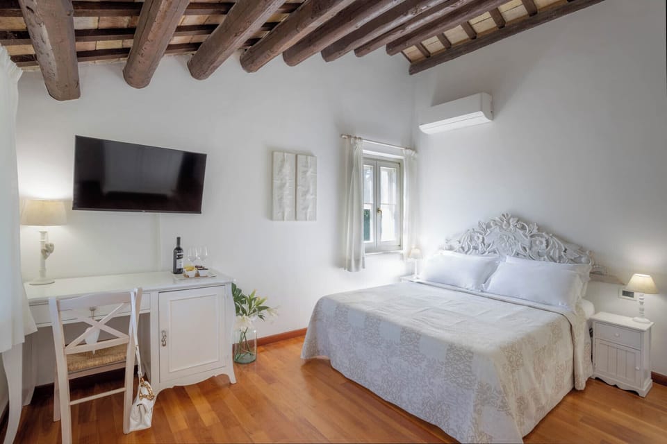 Romantic Double Room, Mountain View | In-room safe, desk, laptop workspace, free WiFi