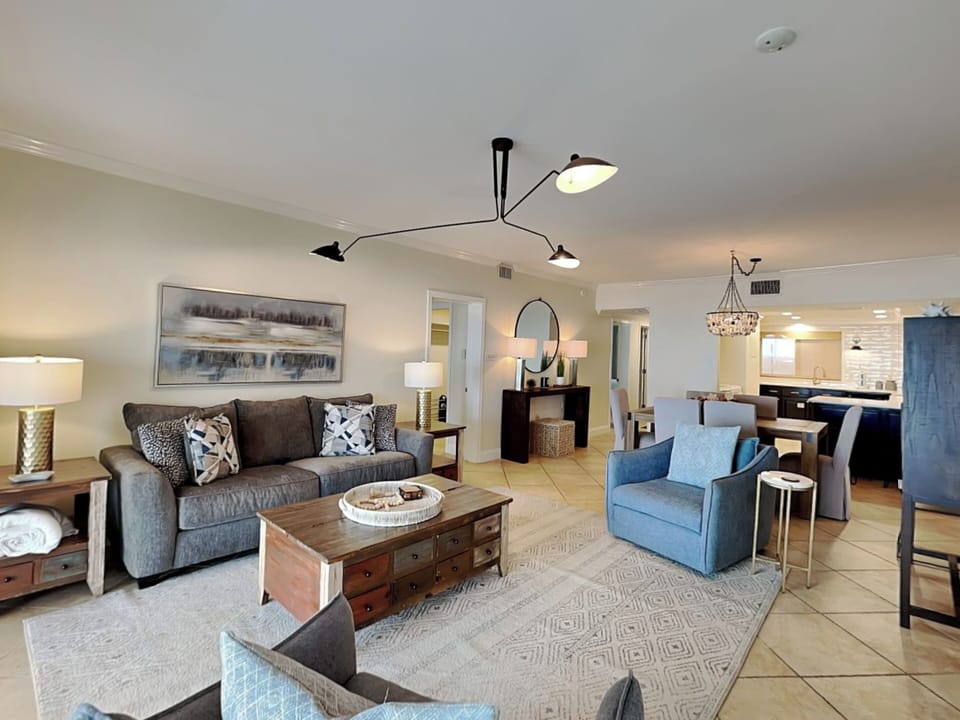 Living Area - Queen Sleeper Sofa