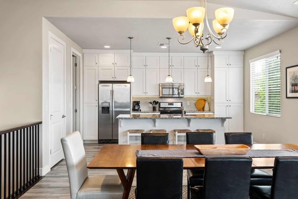 Unit 2 Fully Equipped Kitchen and Dining Area