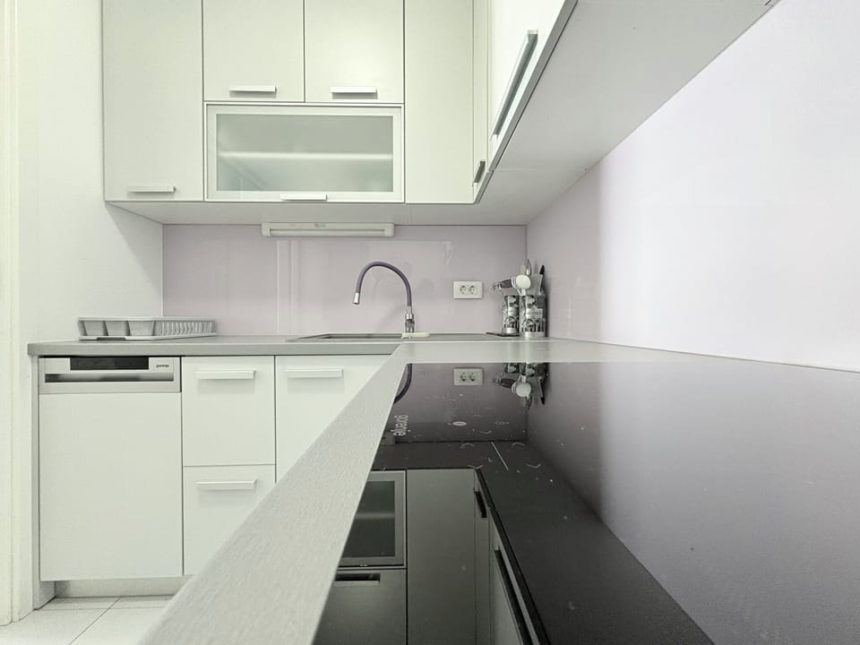 Deluxe Apartment, Balcony, City View | Private kitchen | Espresso maker, electric kettle, mixer, spices