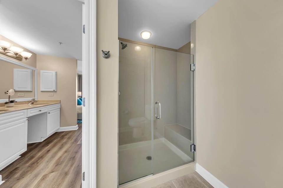 Walk in shower