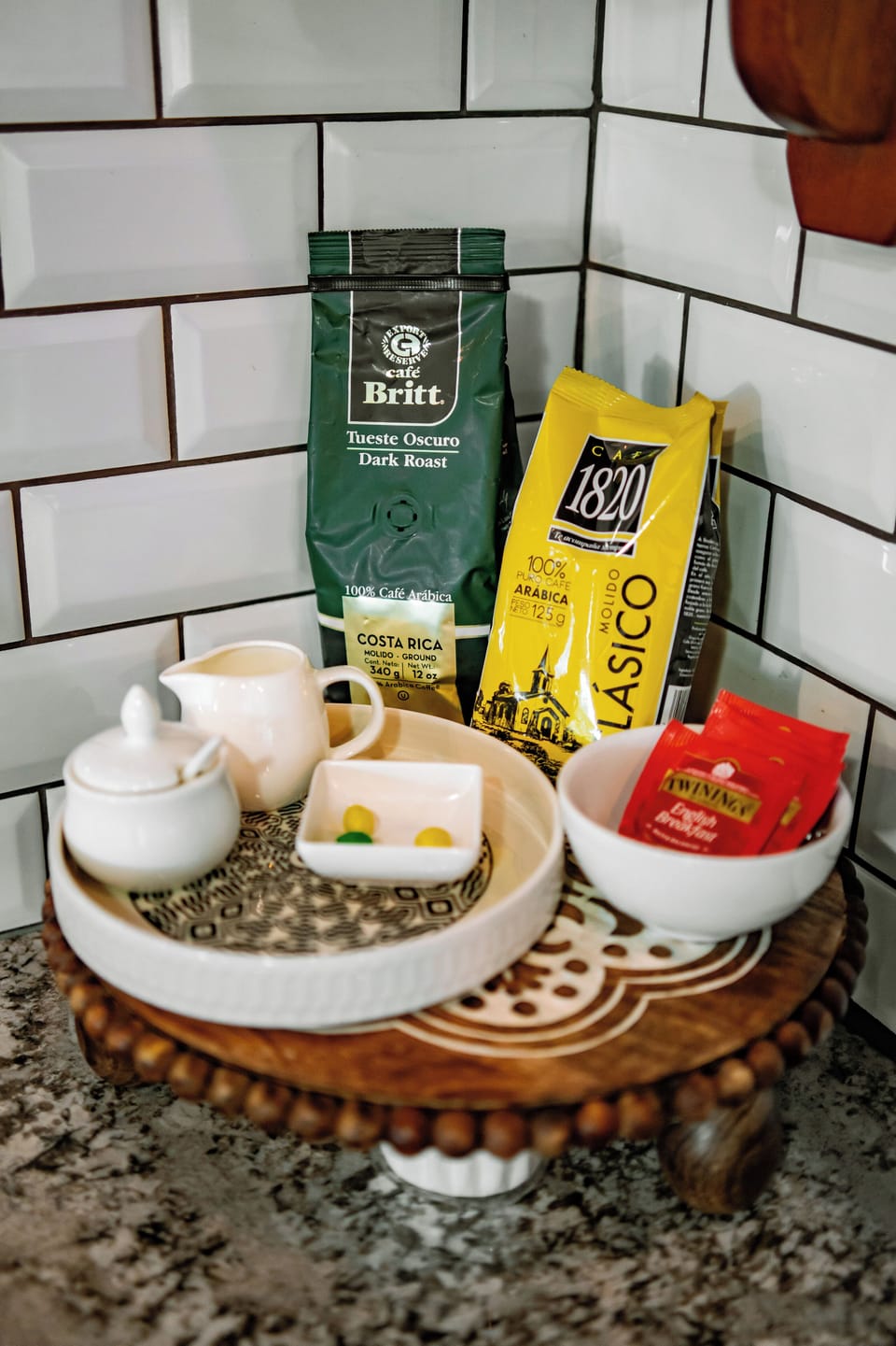 COMPLEMENTARY COFFEE AND TEA