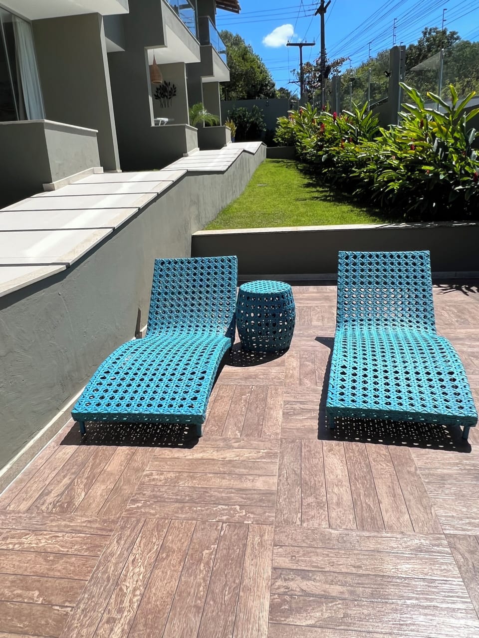 Area da piscina