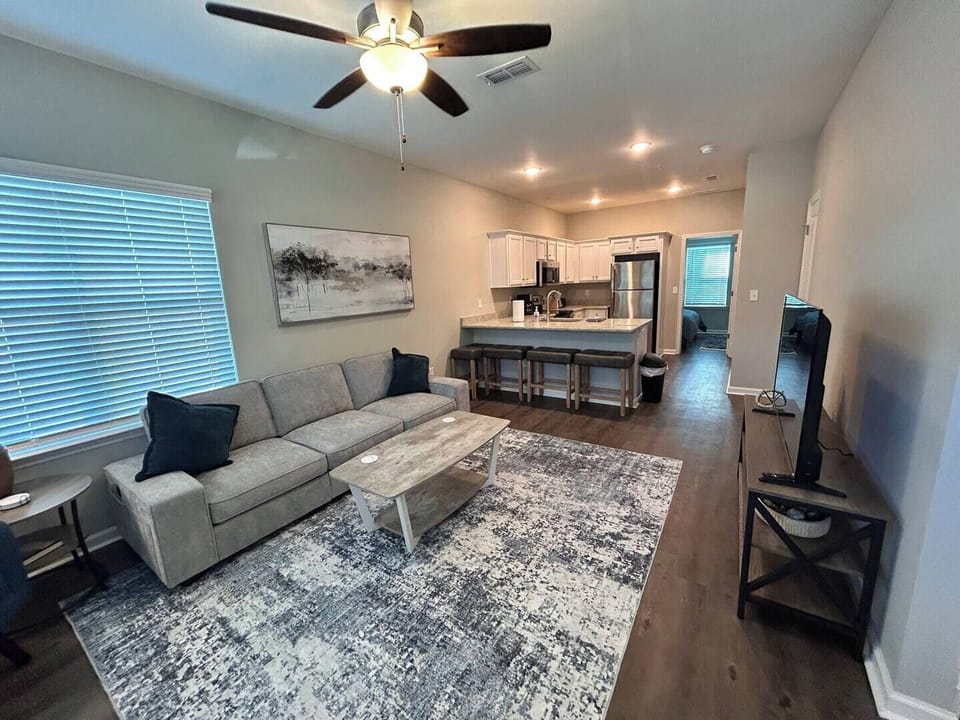 Living room and Bar Area