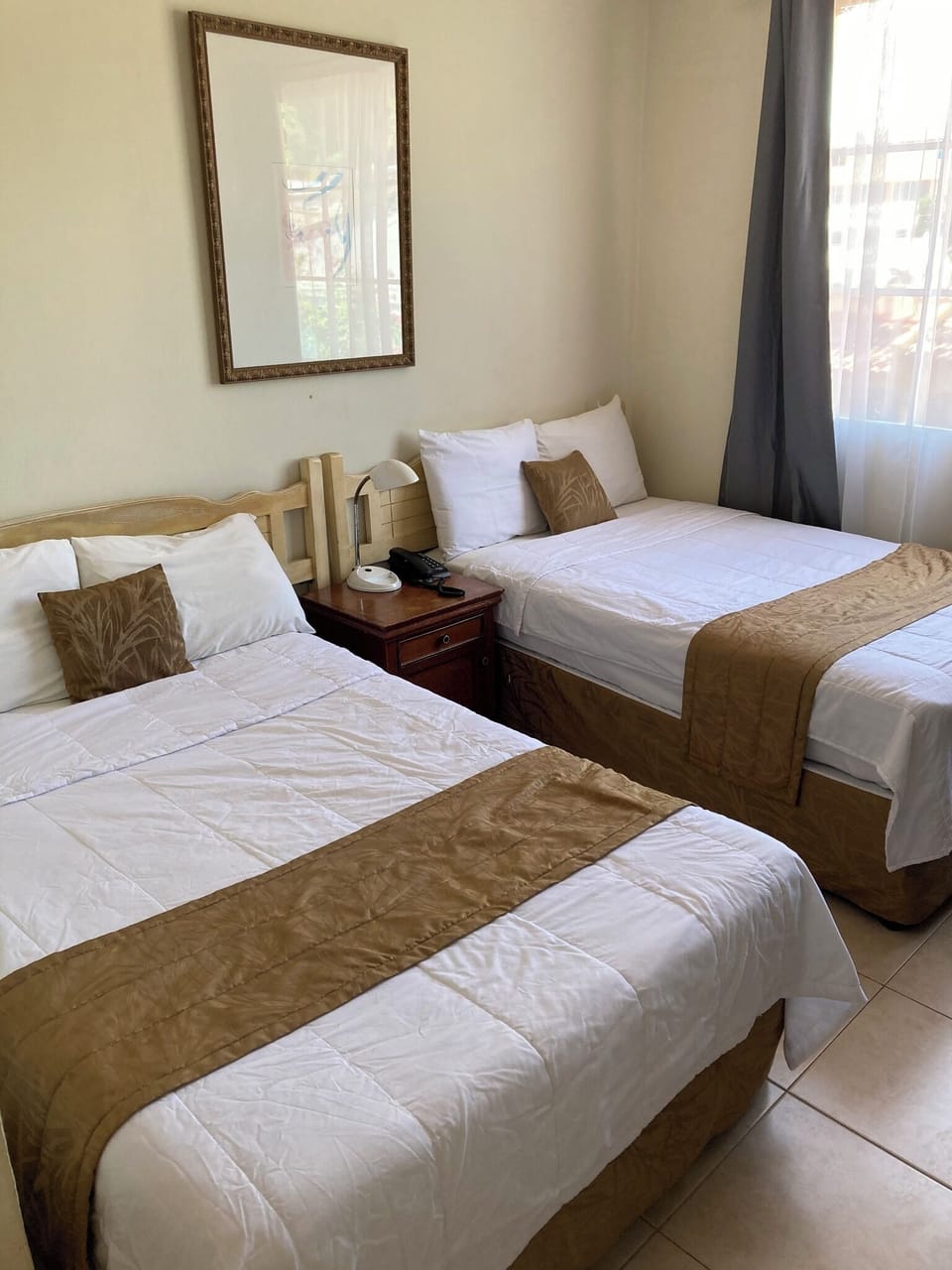 Standard Double Room, Multiple Beds | In-room safe, WiFi (free)