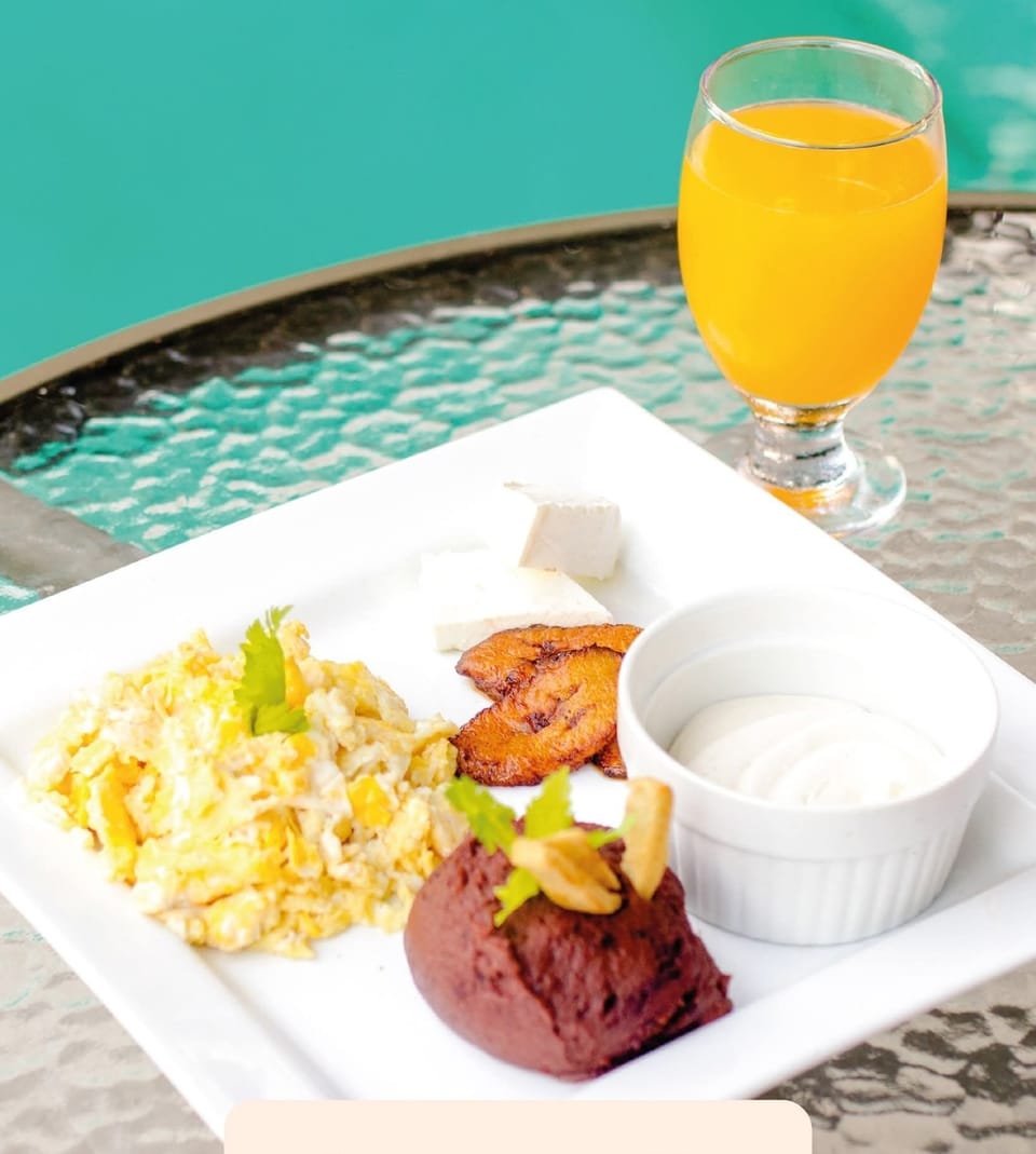 Free daily full breakfast