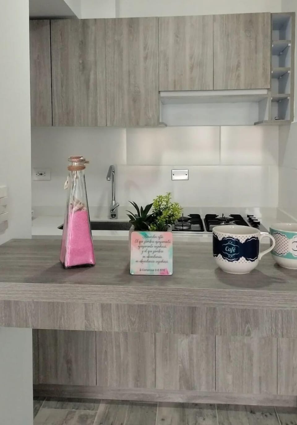 Basic Apartment, Balcony | Private kitchen | Coffee/tea maker, blender, griddle, cleaning supplies