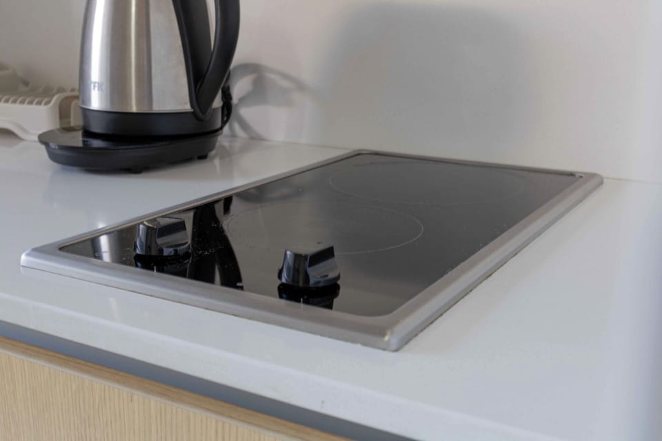 Classic Apartment, Multiple Beds, Balcony, City View | Private kitchen | Microwave, stovetop, coffee/tea maker, electric kettle