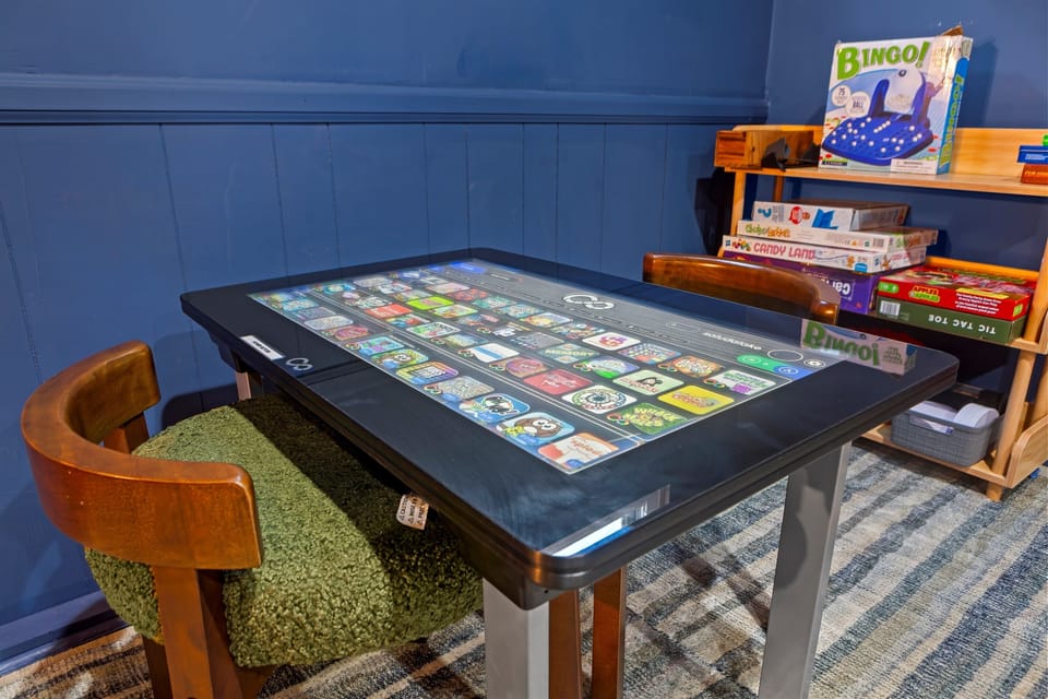 Gather 'round and explore the dozens of classic board games and puzzles on the Infinity Game Table. It's endless fun at your fingertips!