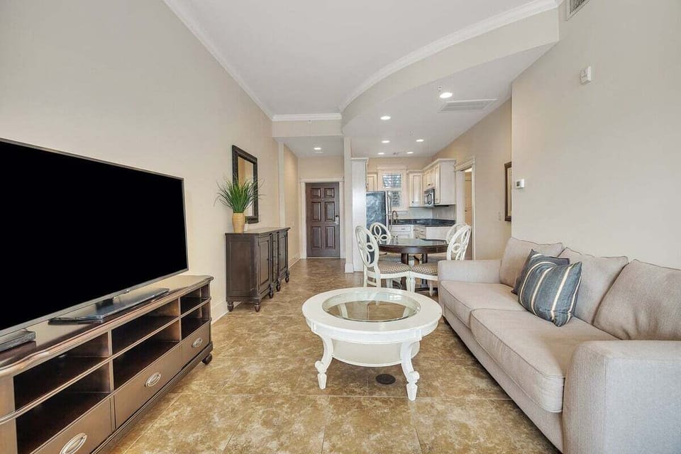 Sea Gate #106 View of Dining Area and Entry Way from Living Space