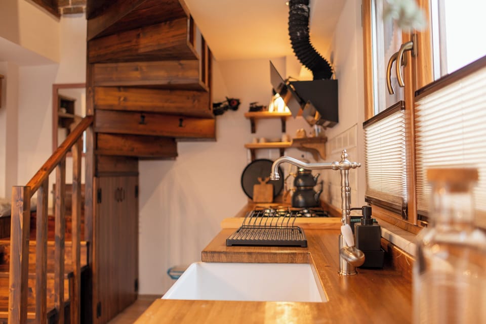 Villa | Private kitchen | Stovetop, dishwasher, coffee/tea maker, electric kettle