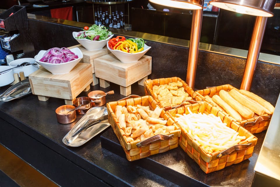 Daily buffet breakfast for a fee