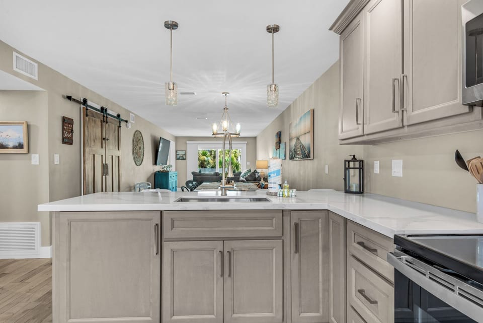 Kitchen with a view