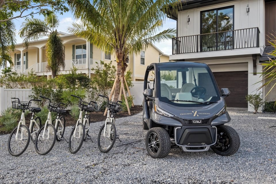 Bicycles and golf cart -Additional Amenities