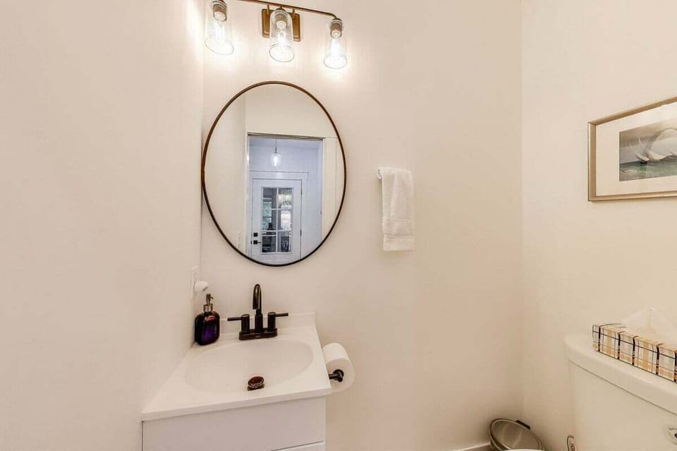 Half Bathroom Off Kitchen