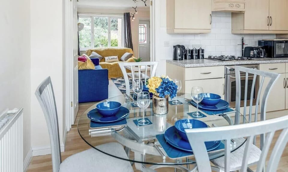 Dining at Jesswood Properties Short Lets & Serviced Accommodation