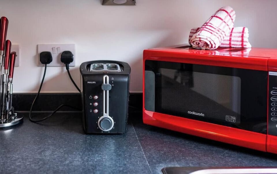 Kitchen at Jesswood Properties Short Lets & Serviced Accommodation