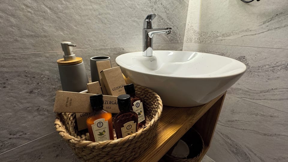 Deluxe Room, Pool View | Bathroom | Shower, hair dryer, slippers, towels