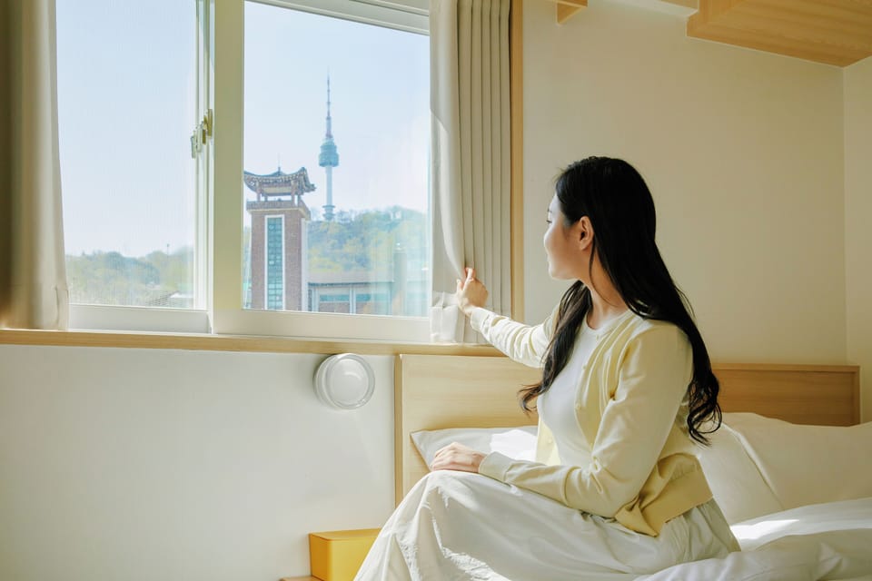 Marguerite Superior Double Namsan View | In-room safe, soundproofing, free WiFi, bed sheets