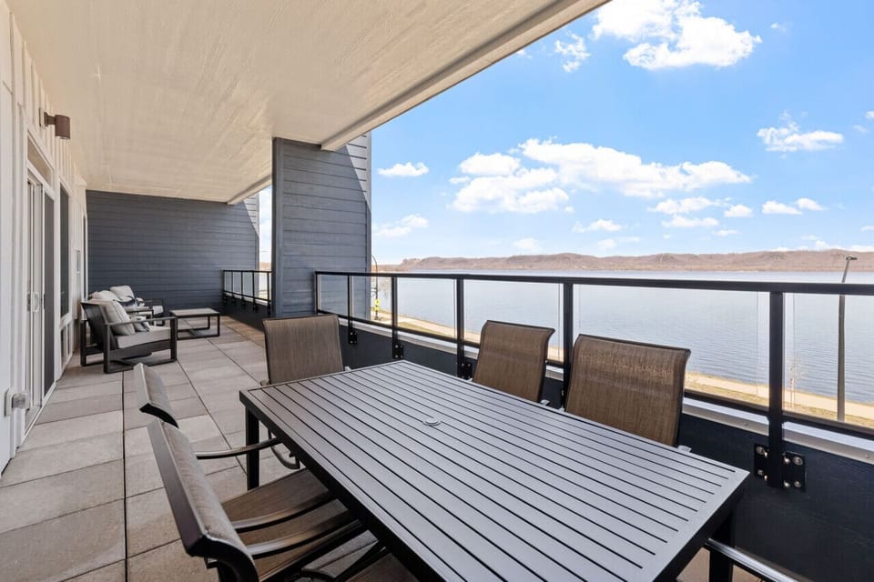 Large covered patio