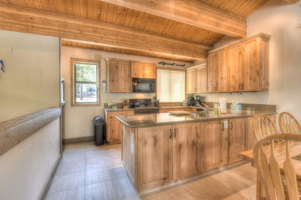 Very well equipped kitchen w/ griddle, waffle maker, slow cooker, spices, foil, etc.