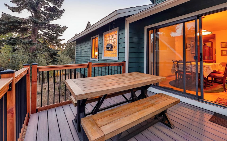Lounge the day away or dine alfresco on the serene patio