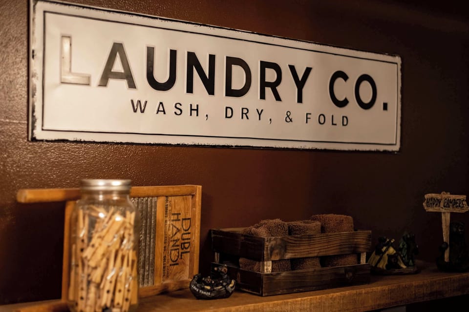 Laundry decor