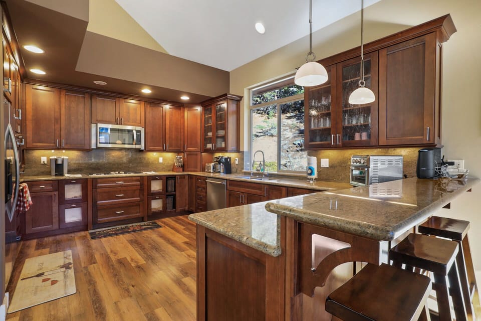 Plenty of counter space to whip up a meal