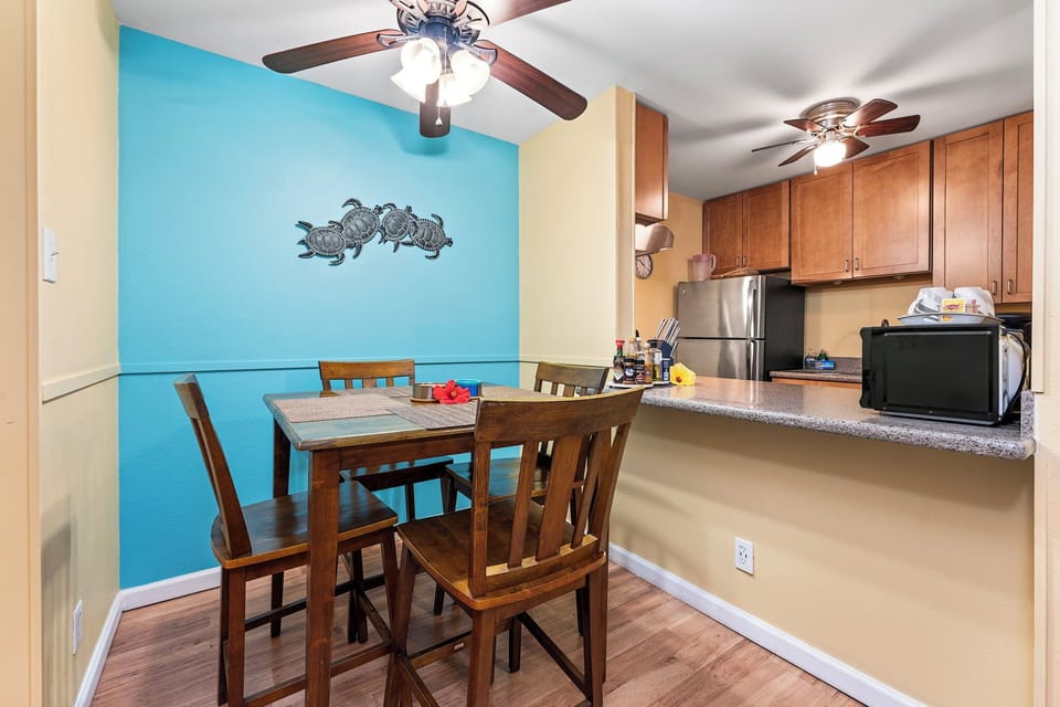 Simple dining area for easy meals and relaxed mornings in