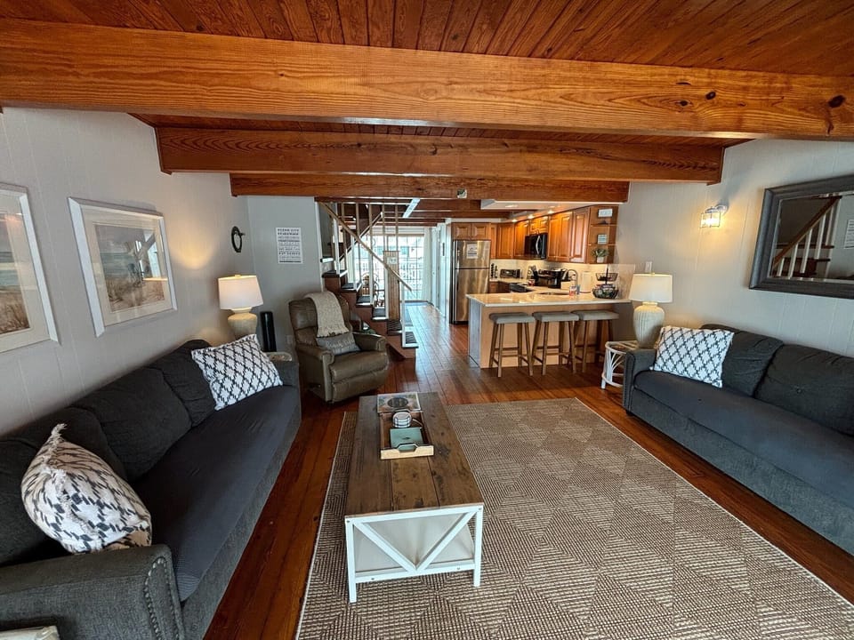 Spacious living room with plenty of seating. 2 Sleeper Sofas if needed.
