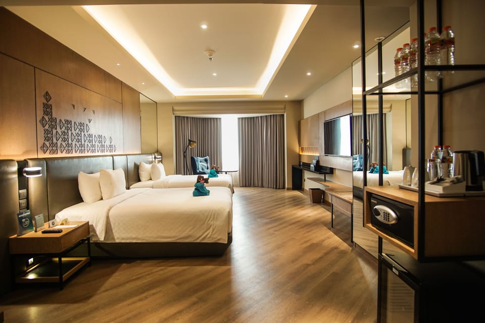 Family Room, 2 Queen Beds | View from room