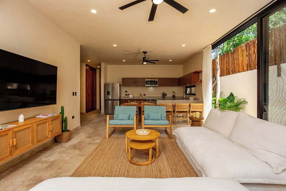 90-inch Smart TV with satellite channels