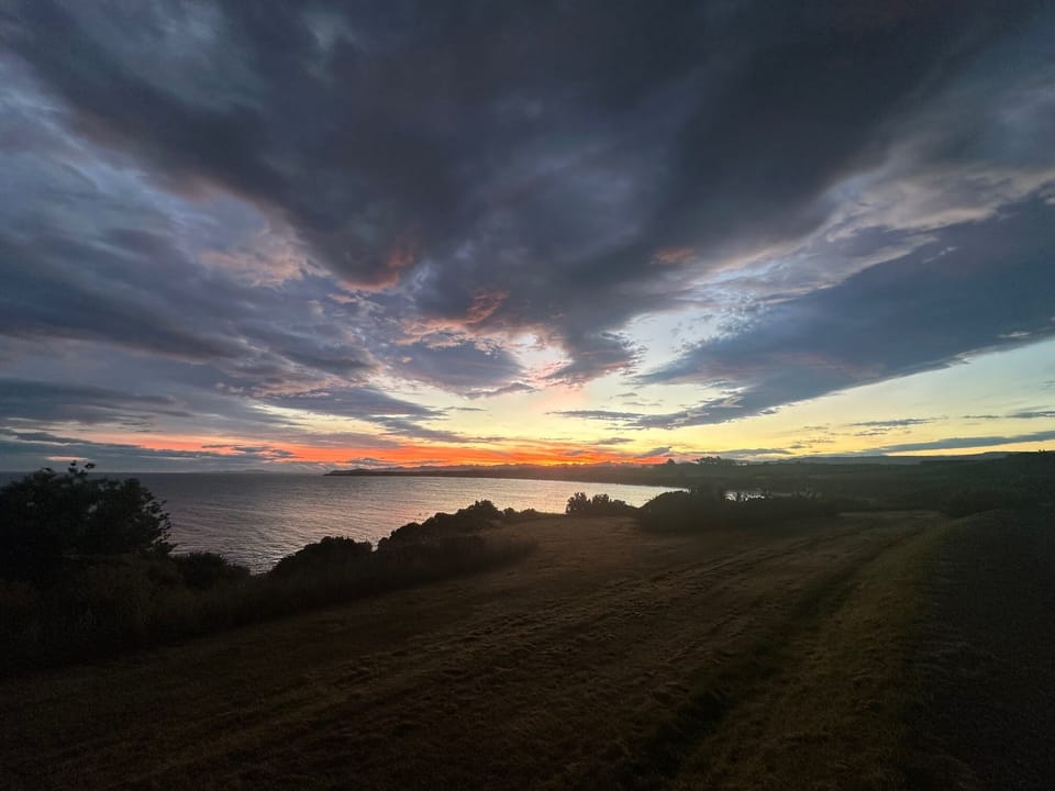 Sunset over All Day Bay, Kakanui