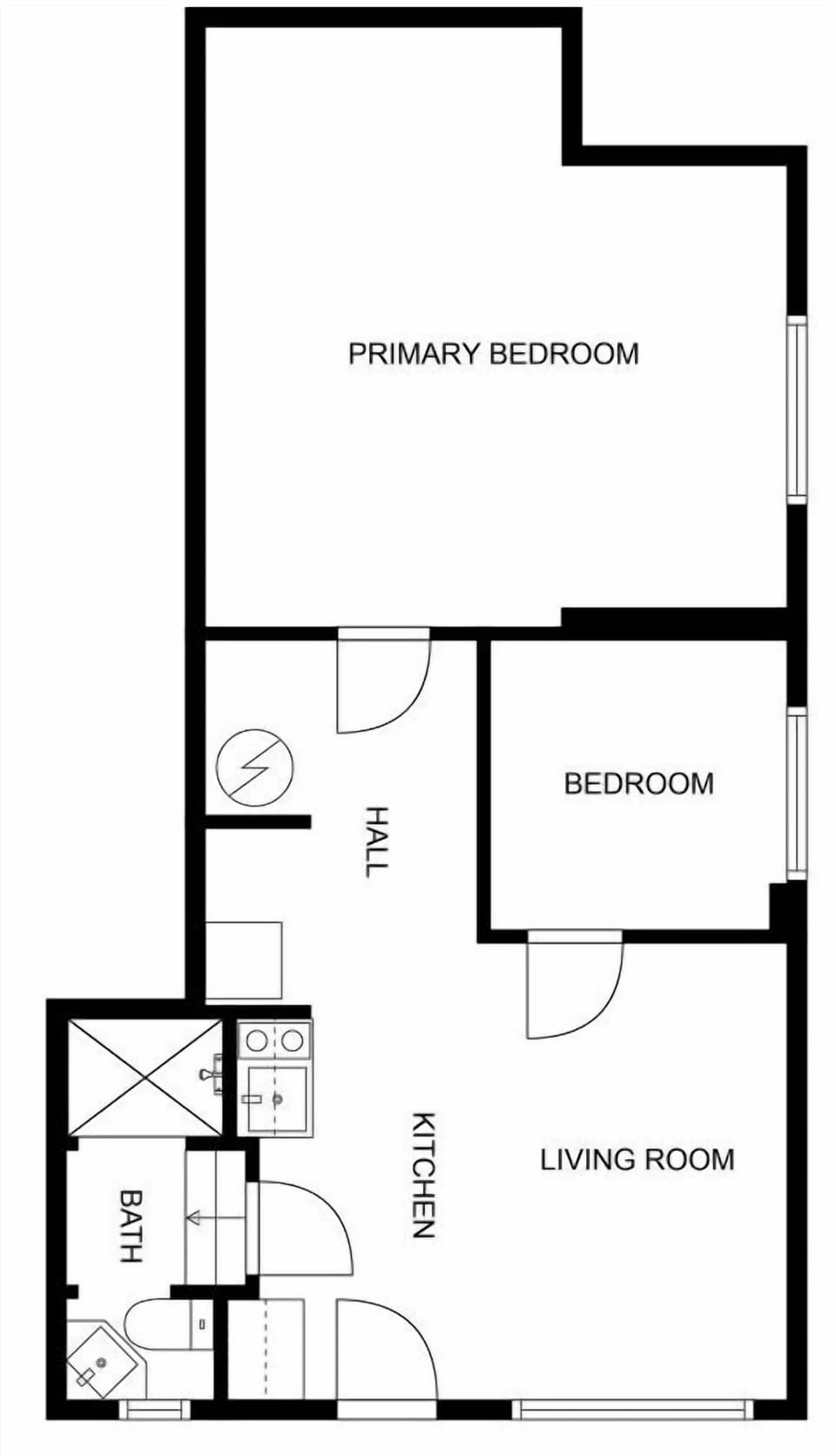 Spread out and feel at home with a functional layout—ideal for couples, friends, or small families.