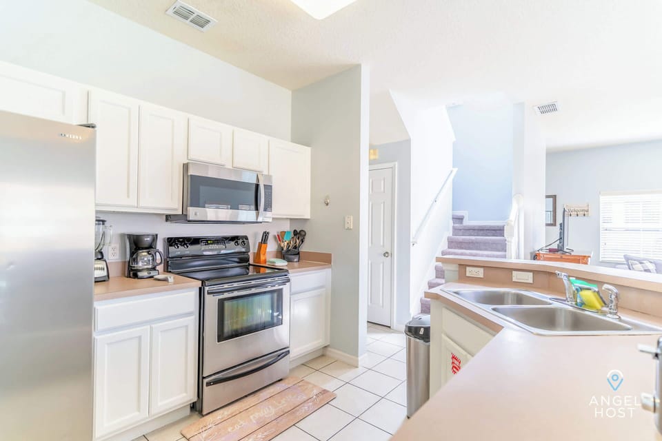 A kitchen stocked with everything you need!