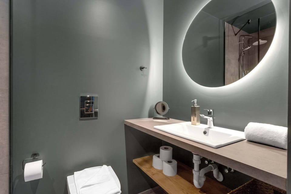 Bathroom vanity and sink