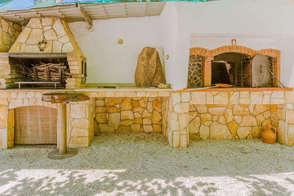 Natural Material, Design, Stone Wall, Flagstone, Tile, Resort, Hacienda, Backyard