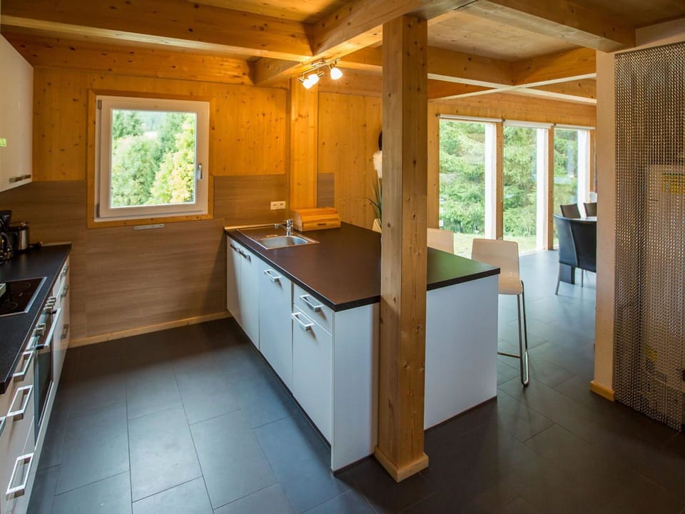 Wood, Flooring, Ceiling, Interior Design, Floor, Furniture, Kitchen, Hardwood, Wood Stain, Room