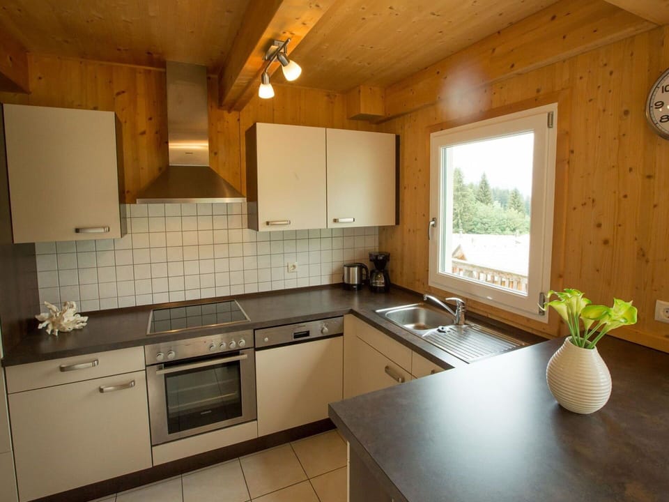 Kitchen, Countertop, Furniture, Kitchen Appliance, Flooring, Interior Design, Wood, Cabinetry, Major Appliance, Kitchen Sink
