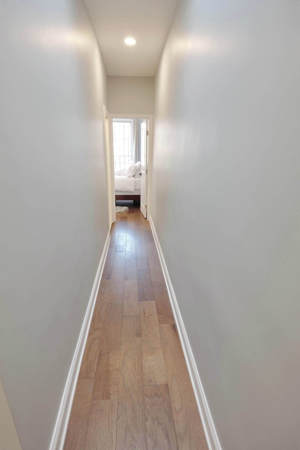 Follow this hallway to your owner suite! 