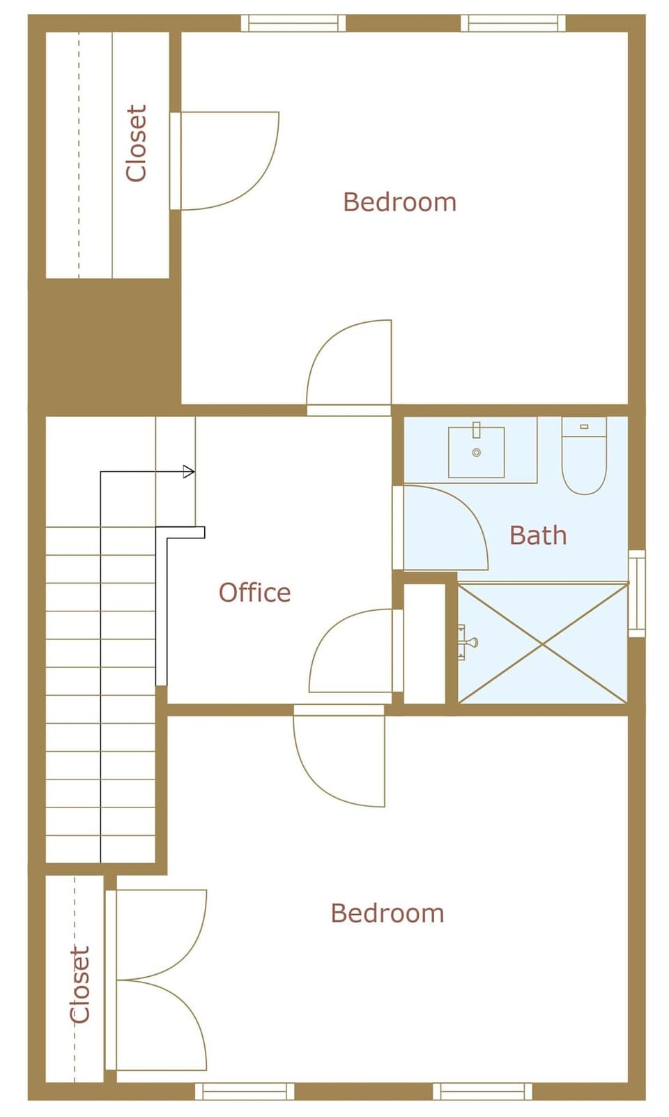 The second floor.