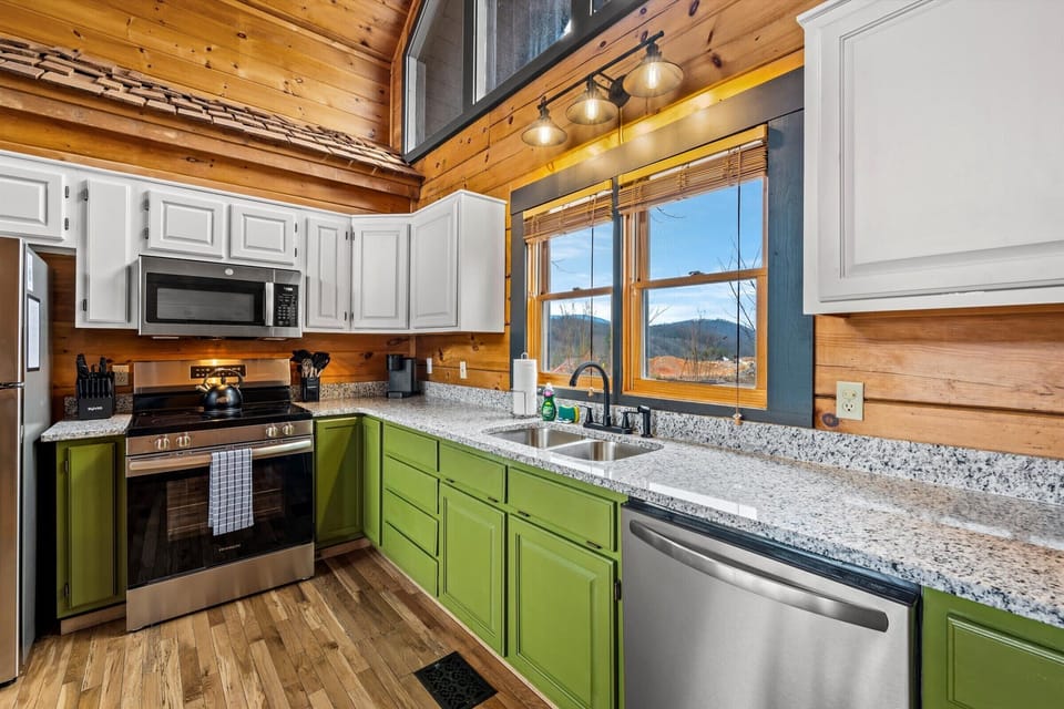 Enjoy a warm cup of tea or coffee in the comfort of your cabin.
