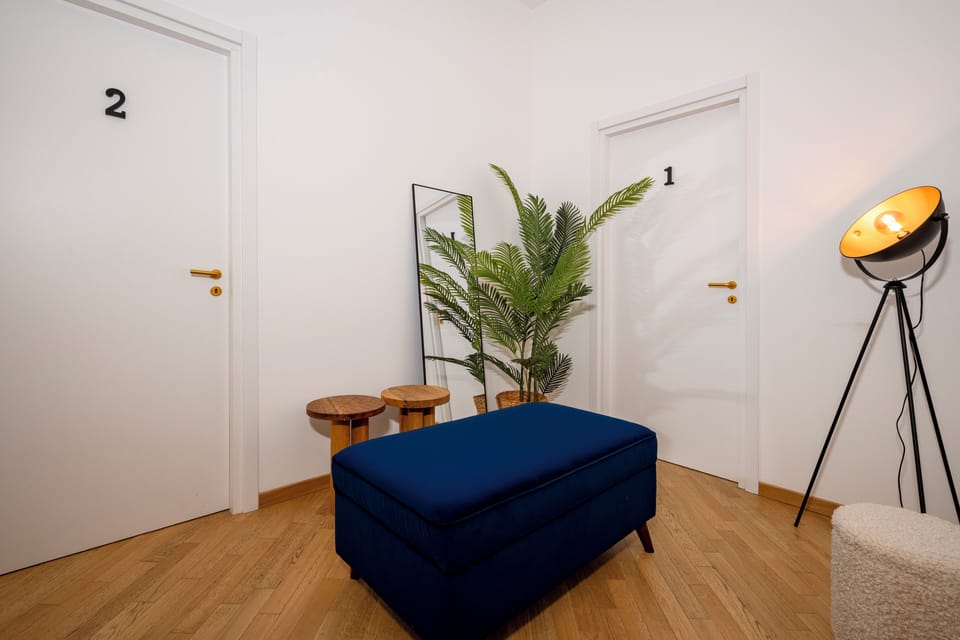 Interior entrance