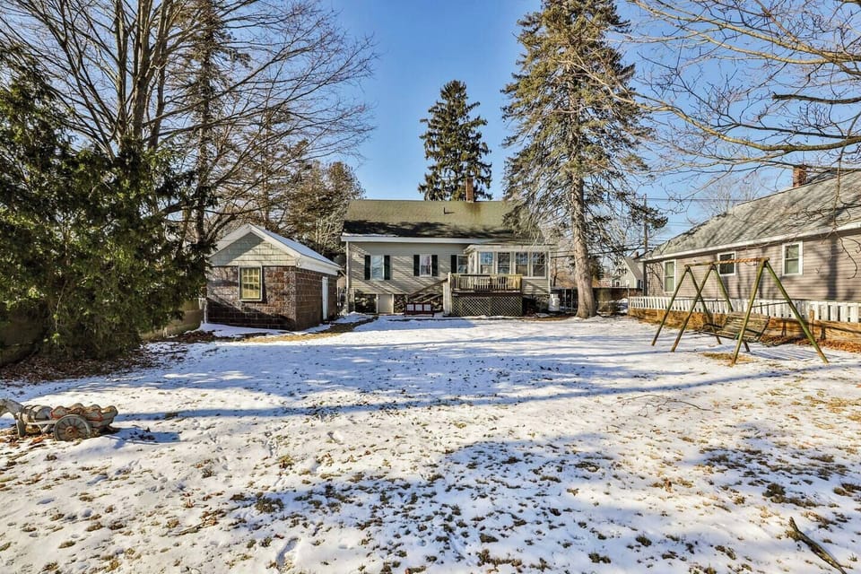 Large Fenced in Back Yard for 