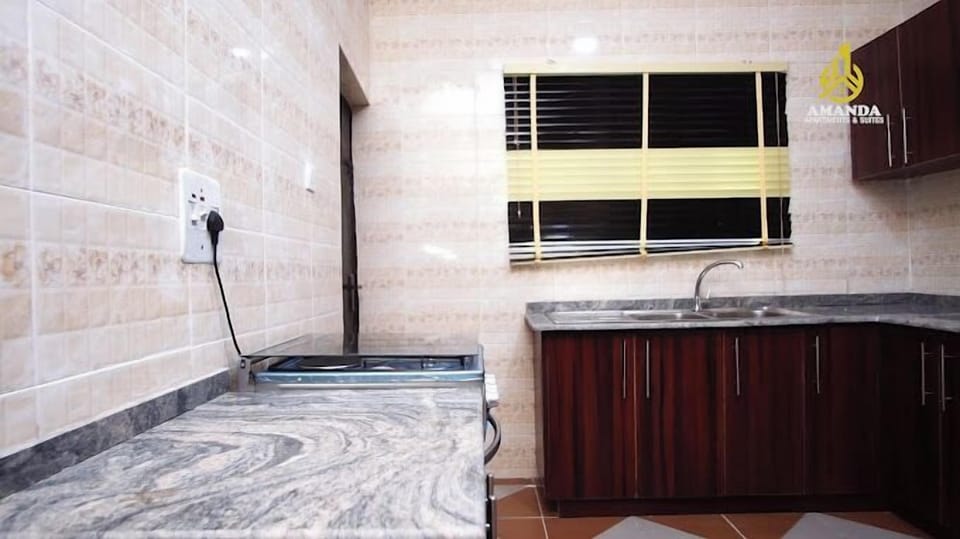 Family Apartment, Balcony, City View | Private kitchen | Fridge, microwave, oven, stovetop